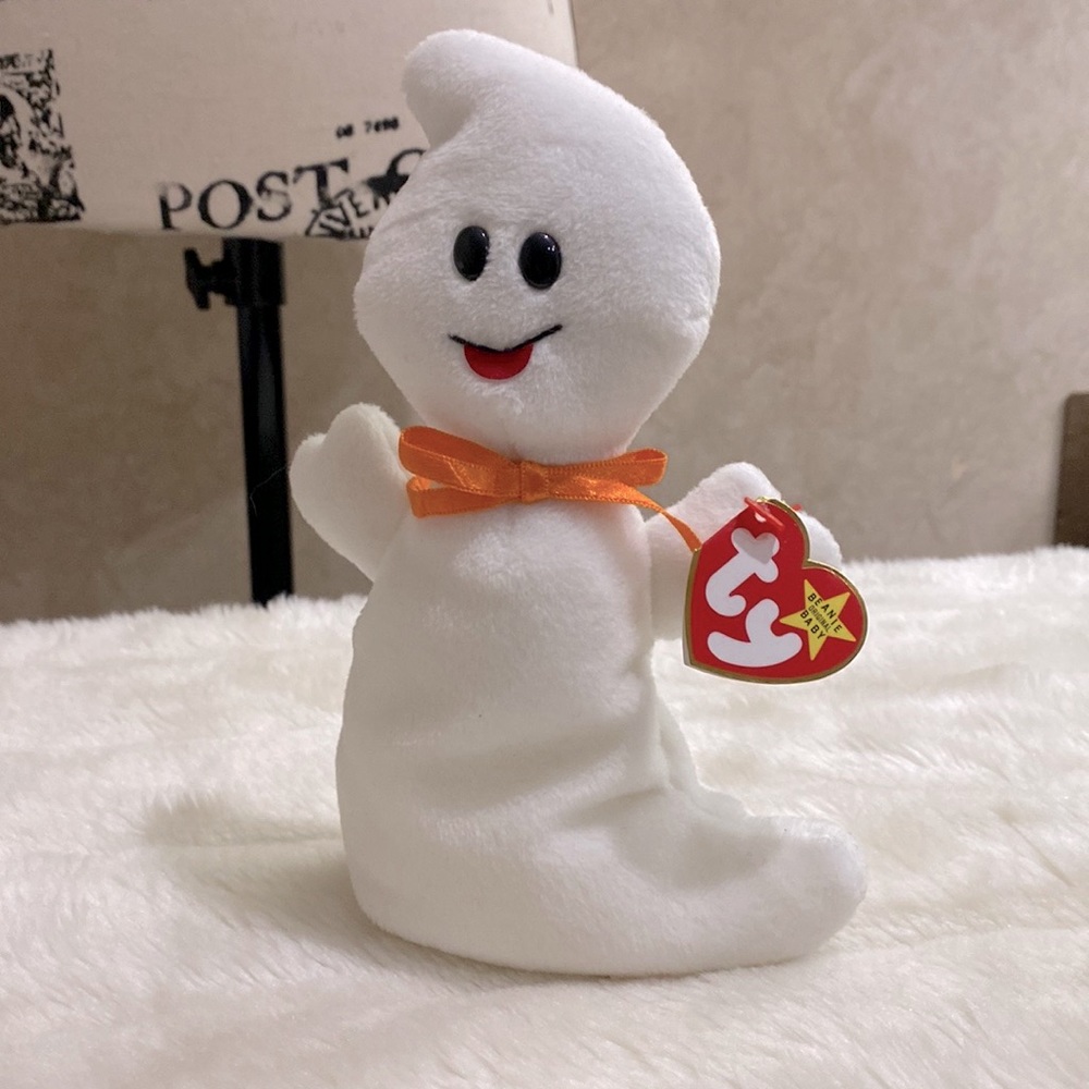 RARE Vintage 1995 TY “Spooky” Ghost Beanie Baby PVC | Deutschland 90008 Nürnberg